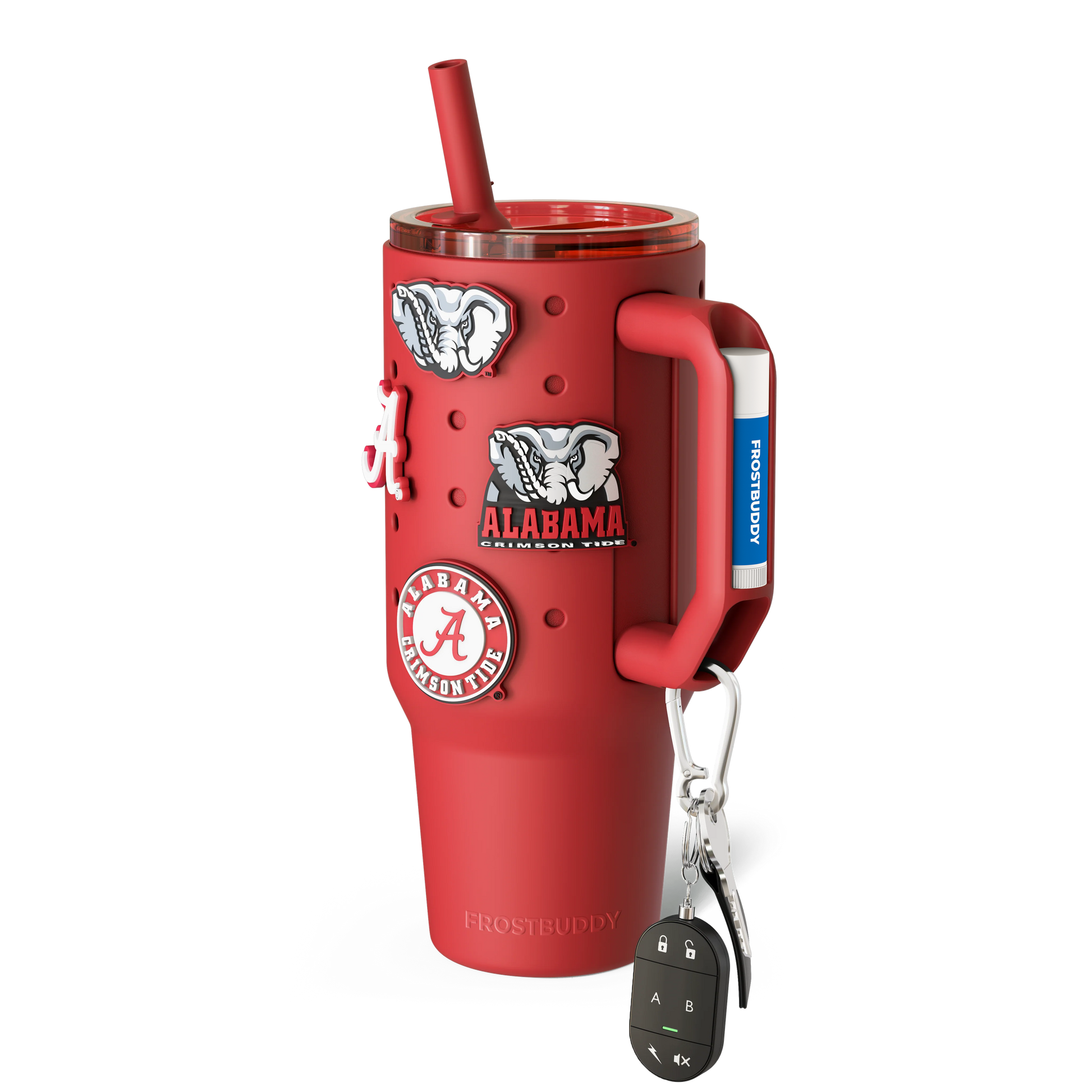 Thicc Buddy 40oz | Alabama Crimson Tide | Skin + Budz Bundle image 1