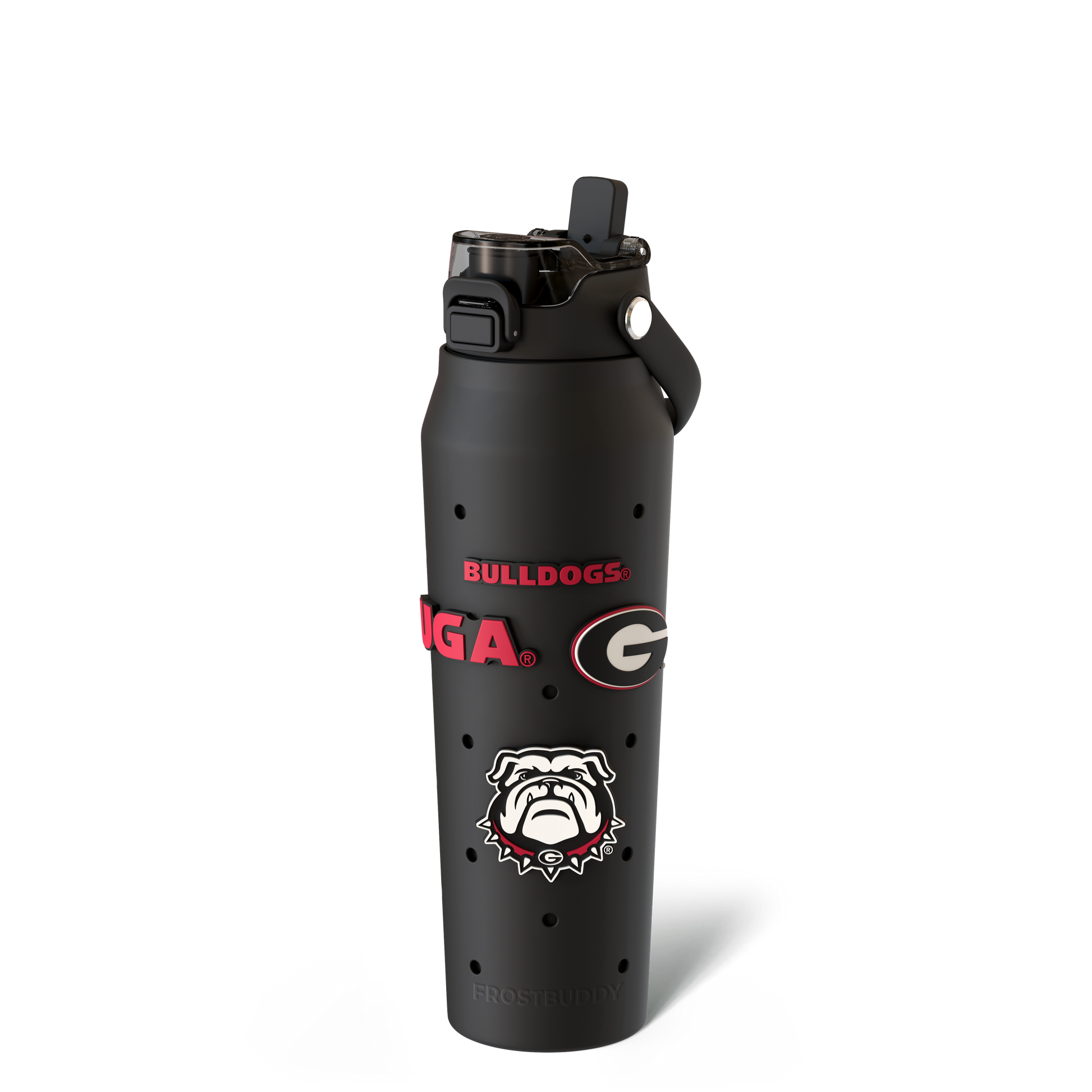 Bottle Buddy 32oz | Georgia Bulldogs | Skin + Budz Bundle image 1