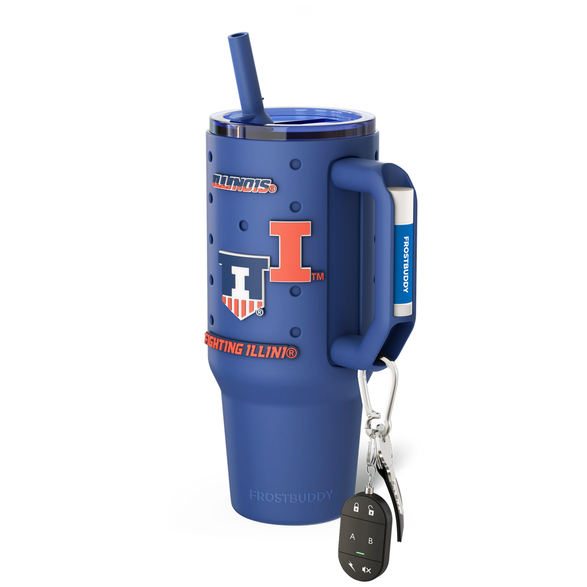 Thicc Buddy 40oz | Illinois Fighting Illini | Skin + Budz Bundle image 1