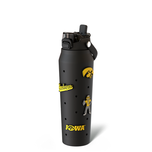 Bottle Buddy 32oz | Iowa Hawkeyes | Skin + Budz Bundle image 1