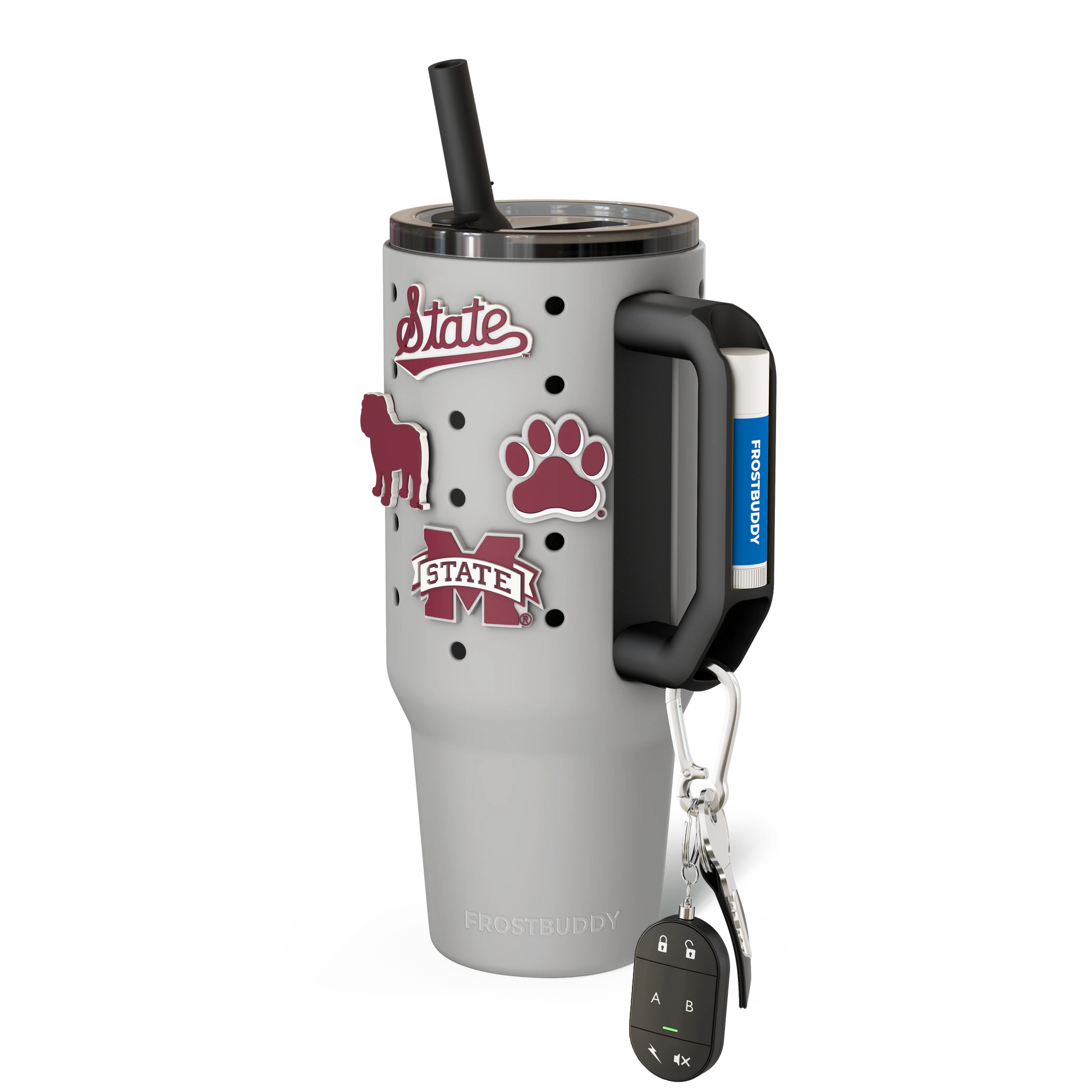 Thicc Buddy 40oz | Mississippi State Bulldogs | Skin + Budz Bundle image 1