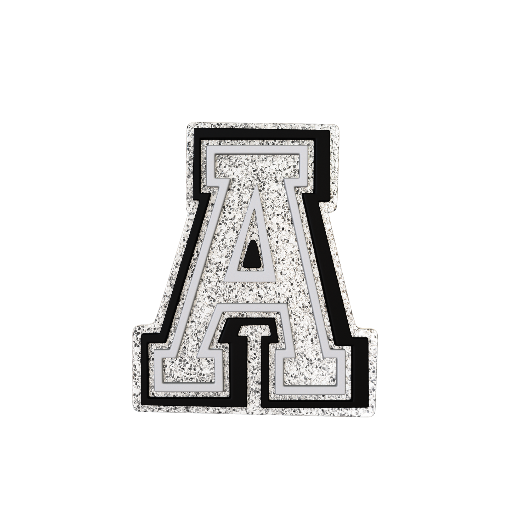 Budz | Silver Letter A image 1