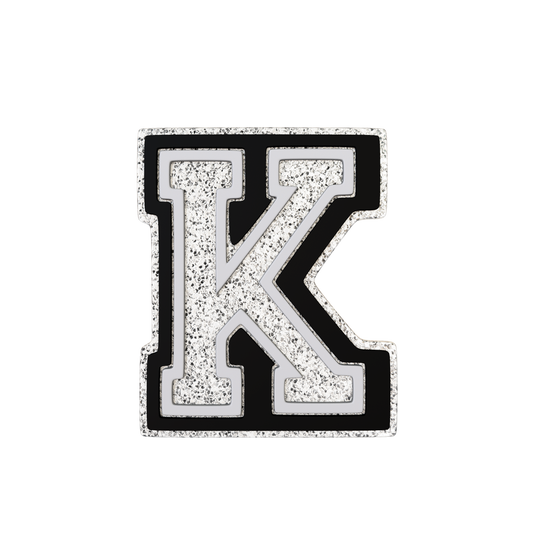 Budz | Silver Letter K image 1