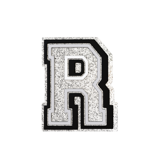Budz | Silver Letter R image 1