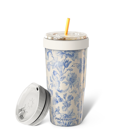 To-Go Buddy | Blue Floral image 1