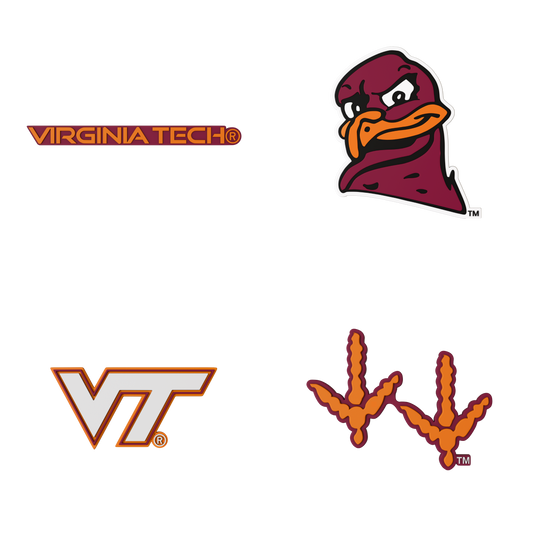 Budz | Virginia Tech Hokies | 4-Pack Bundle image 1